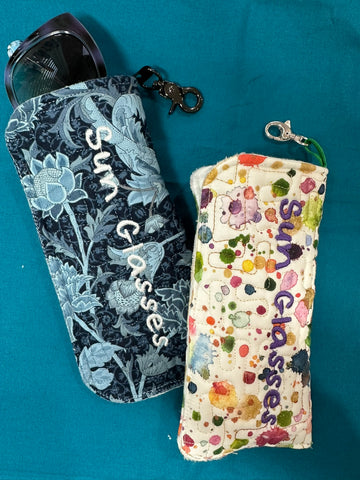 Eye Glass Case In the Hoop Embroidery