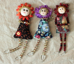 Blossoms Pin Dolls