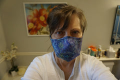 Mask - flat front with darts