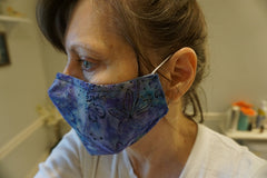 Mask - flat front with darts