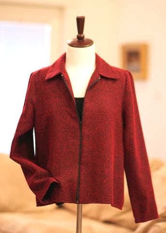 Zipper Shirt Jacket