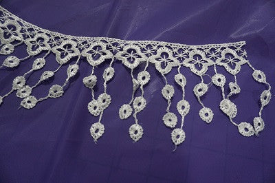 3" Wide Circle Fringe Lace