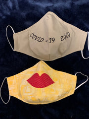 Mask - flat front with darts