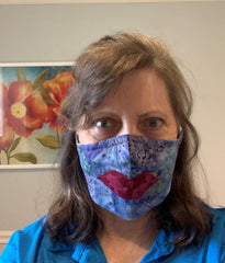 Mask - flat front with darts