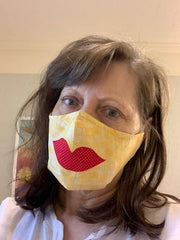 Mask - flat front with darts